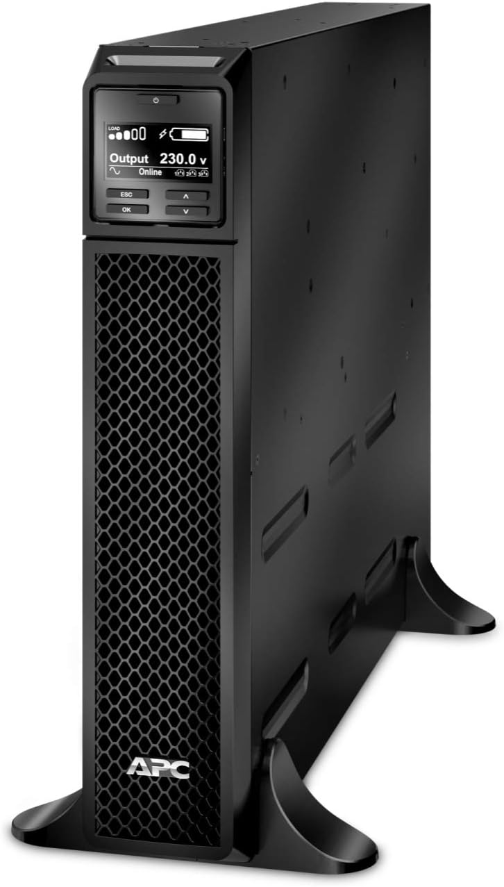 APC Niet-onderbreekbare voeding (ups) Srt1000Xli Smart Ups Online 1000Va, Noodstroomvoeding 6X C13 Uitgang, 432Mmx505Mmx85Mm, Zwart, Voor Ups
