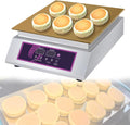 Crêpemaker Commerciële pannenkoekenmaker, temperatuurregeling 60-240 °C, elektrische muffinmaker, niet-stick souffinmachine, roestvrij staal