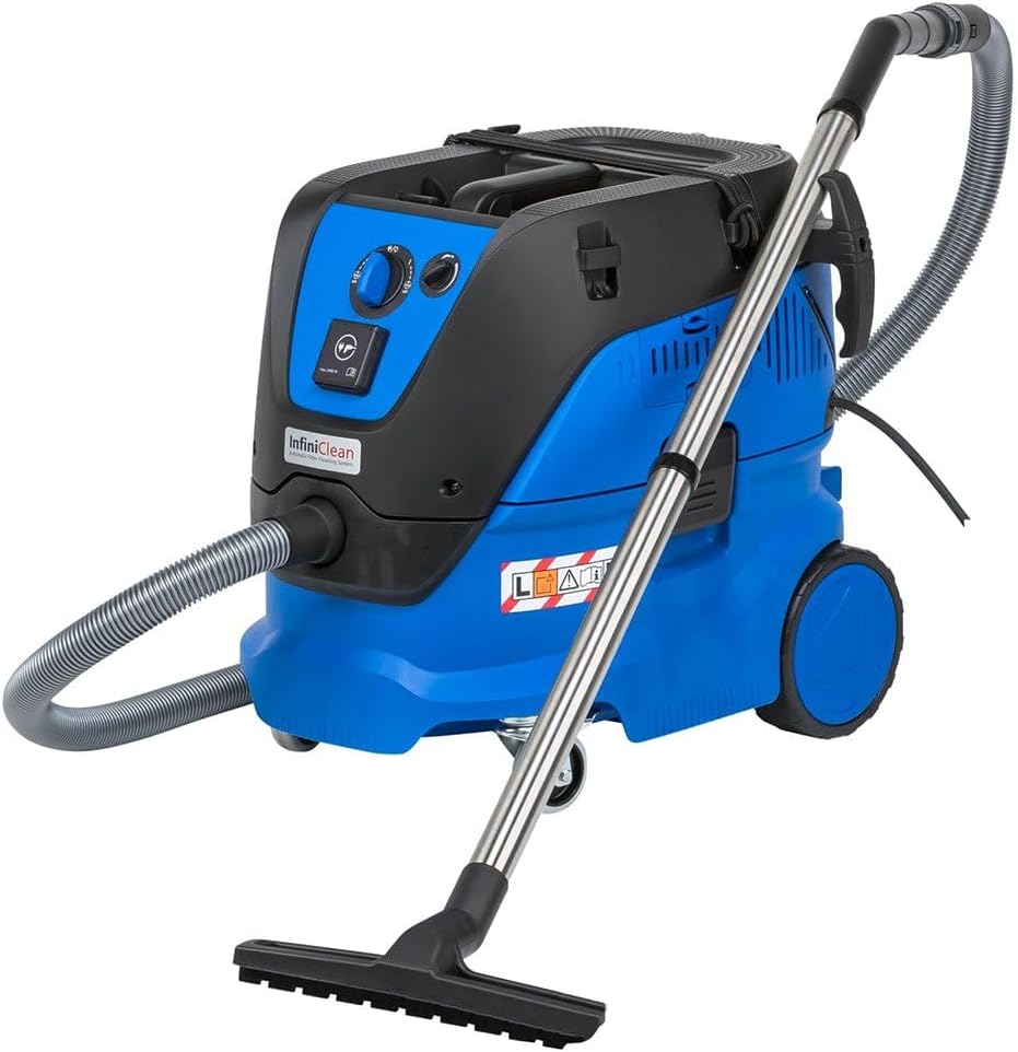 Nilfisk Nat- en droogzuiger Attix 33-2L IC 107412103 Nat-/, reservoir 30 l, luchthoeveelheid 4500 l/min, kabellengte 7,5 m, met inschakelautomaat