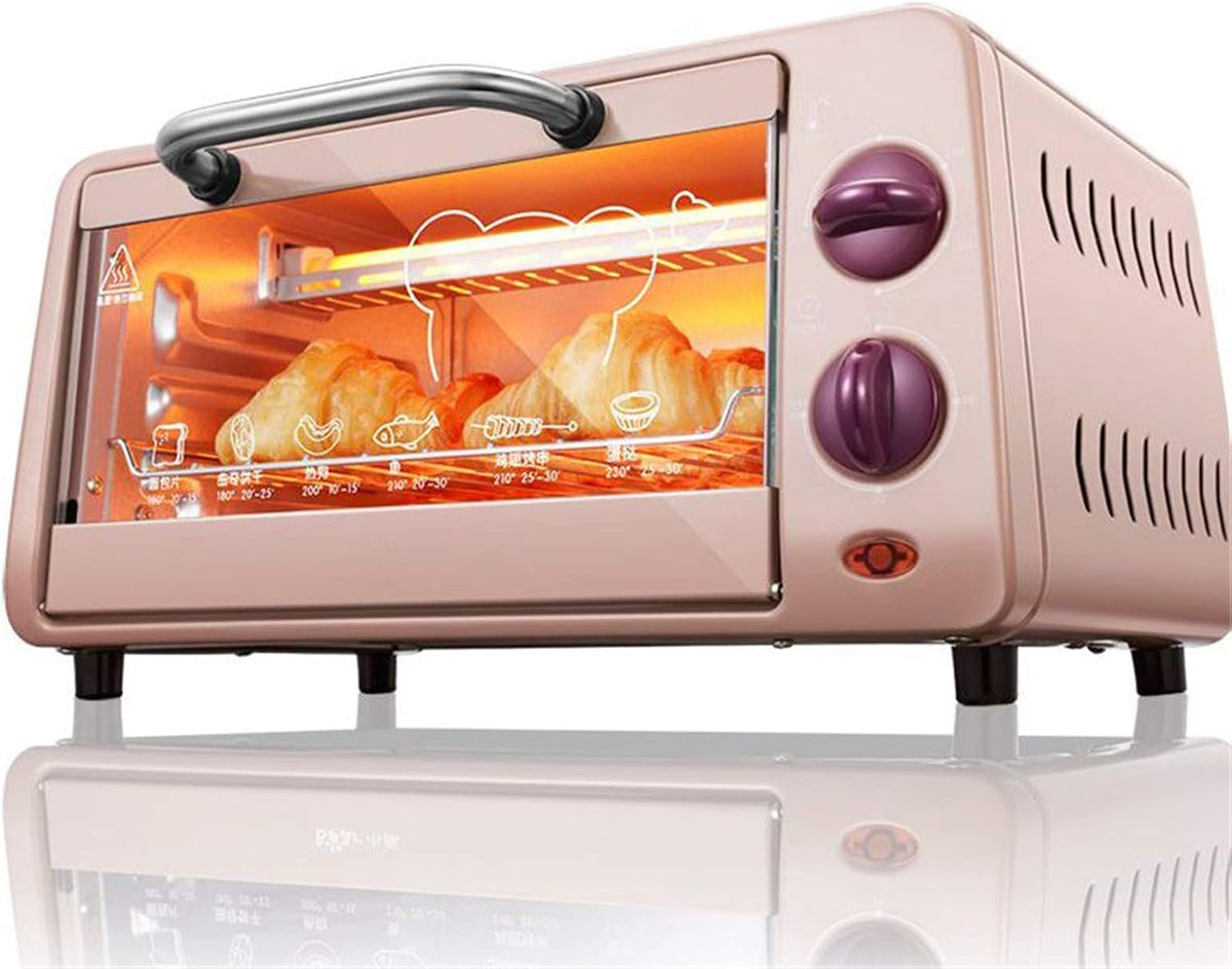 Mini-oven Rkyrrki Oven, geëmailleerde binnenruimte, ingebouwde elektrische enkele oven – roestvrij staal, premium convectie-halogeenoven, fornuis