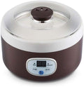 HMTE Yoghurtmaker Yoghurt Maker Kleine Wasbeer Yoghurt Machine Bruin Geen, Met Zeer Duurzame Fermentatie Machine Ijs Maker