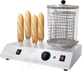 Xdlywuziq Grill Worst Cooker Machine, 458w Hot Dog Heater, Hot Dog Heater, Hotdog Steamer Cooker, Bun Warmer Machine, Voor Restaurant, Thuis