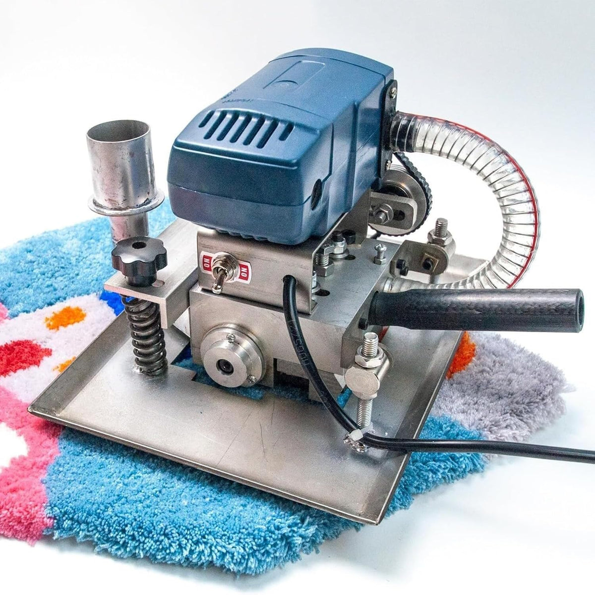 Xdlywuziq Tapijtreiniger Draagbare Elektrische Vlakke Tapijtschaar, 500w Handgemaakte Tapijtreinigingsmachine, Tapijttrimmer, Flexibele Beweging